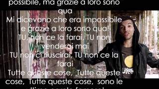 GionnyScandal le ultime parole famose con testo