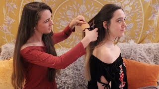 ASMR - Soft Spoken Hair Salon 2 Roleplay ♡ (Scalp Massage, Hair Cutting, Brushing)