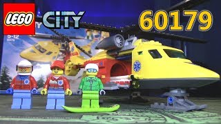 [ОБЗОР ЛЕГО] CITY 60179 Вертолёт скорой помощи