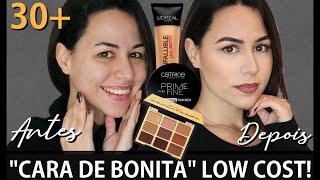 "CARA DE BONITA" LOW-COST! | MAQUILHAGEM SIMPLES C/ LOREAL, REVOLUTION, CATRICE, MILANI E +!