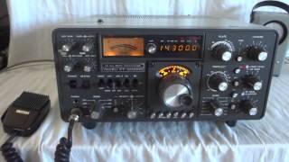 Classic Yaesu FT-902DM Hf SSB ham radio transceiver all-mode