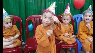 5 Chú Tiểu || VIDEO HAPPY BIRTHDAY PHÁP TÂM - MINH TÂM - NGHI TÂM..VUI ƠI LÀ VUI :))