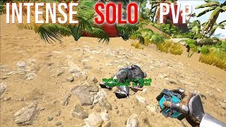 THE SOLO REBUILD BEGINS - ARK 3-MAN PVP SOLO #2