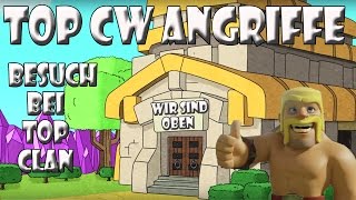 Besuch der Top Clans| Beste Taktiken für CK | Let´s Play CoC/ Clash of Clans | Deutsch/ German