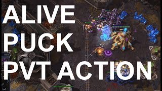 aLive (T) v pucK (P) on Eastwatch - StarCraft 2 - Legacy of the Void 2018