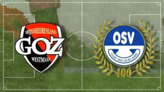 GOZ vs OSV | Streekderby Hoeksche Waard | HW1 Sport