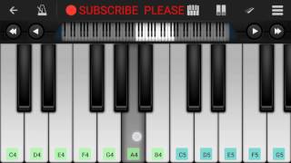 Abhi Mujh Mein Kahi Piano || Sonu Nigam || Agneepath || - Mobile Perfect Piano Tutorial