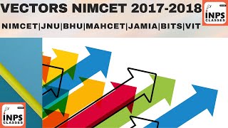 Part1#Vector question asked in previous year of NIMCET 2017-2018 (Lecture by Nitin Agarwal)