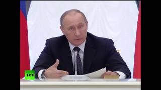 Путин: Повышать пенсионный возраст в России нецелесообразно