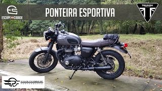 EnC - Ponteira Esportiva na Triumph Bonneville T120 Black - Customer Motos
