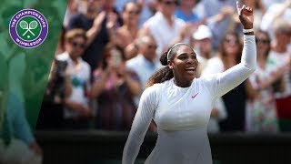 Serena Williams is through to her 10th Wimbledon Final | Wimbledon 2018