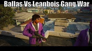 Ballas V Leanbois Gang War Shootout | Nopixel GTA RP