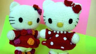 Амигуруми: схема Hello Kitty. Игрушки вязаные крючком! Free crochet patterns. Free crochet patterns.