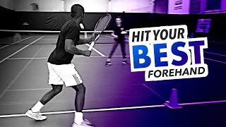 How to hit the BEST forehand possible