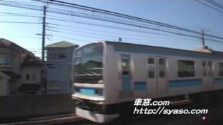 【車窓1】スーパーあずさ 新宿～八王子 始発放送＋チャイム♪