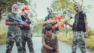 MASK Nerf War : Special Warrior Nerf Guns Fight Dangerous Criminals Mask 2