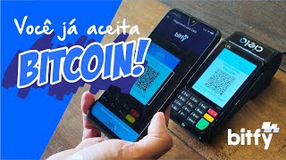 Você já aceita bitcoin e não sabia.  #Bitfy