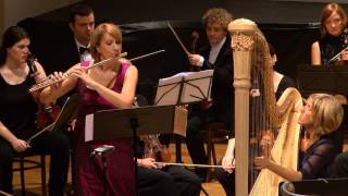 Mozart Concerto for Flute  Harp and Orchestra in C major, K 299 - complete - LIVE