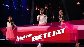 Stina vs Gabriel vs Desila - River deep, mountain high | Betejat | The Voice Kids Albania 2018