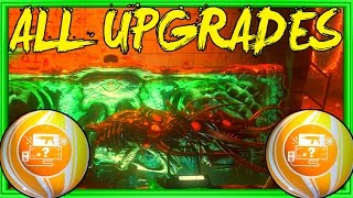 ALL CRATE POWER HIDDEN ITEM/WEAPON UPGRADES! | BLACK OPS 3 ZOMBIES