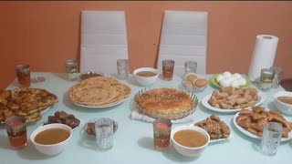يوم معي في رمضان مائدة  سهلة وإقتصادية بأطباق راقية