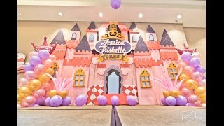 Jessica's Princess 7th Birthday Party At Vikings MOA