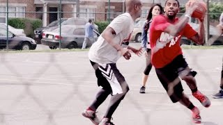 THINK YOU COULD PLAY AGAINST KYRIE IRVING? WATCH HIM PLAY AGAINST RANDOM PEOPLE, FANS(MUST WATCH)