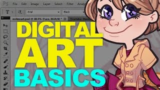 Digital Art for Beginners [Photoshop CS5]  - DrawingWiffWaffles