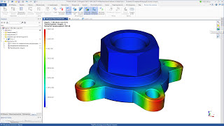 T-FLEX CAD 15 - Расчёт статической прочности фланца (экспресс-расчёт)