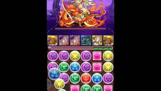 【パズドラ実況】　ヨルムンガンド　降臨　超地獄級　初見　ノーコン　クリア　★　ラードラゴンPT