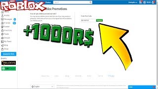 СЕКРЕТНЫЙ ПРОМОКОД НА РОБУКСЫ!ROBLOX