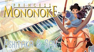 ? Ashitaka and San (Princess Mononoke もののけ姫) ~ Piano cover played by Moisés Nieto