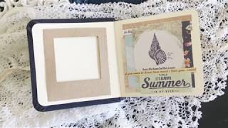 Полароидная рамка с помощью ScanNCut - Скрапбукинг мастер-класс / Aida Handmade