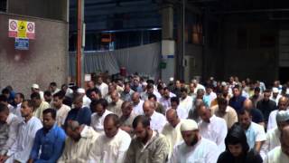 صلاة التراويح في مسجد كولوني المقرئ الشاب عبد الفتاح وعد الله ودرس مع الشيخ الداكري الشكدالي