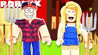 SYMULATOR FARMY W ROBLOX?! ?(Roblox Farming Simulator) - Vito i Bella