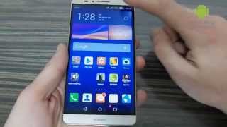 Huawei Mate 7 Full Dual Active SIM, Calling test & SIM Card Installation