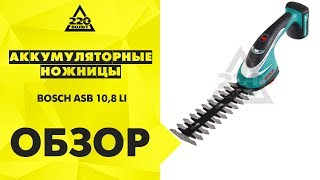 Обзор Аккумуляторные ножницы BOSCH ASB 10,8 LI