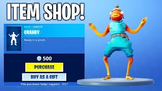 NEW CRABRAVE EMOTE & NEW SKIN! Fortnite ITEM SHOP! (July 1st 2019)