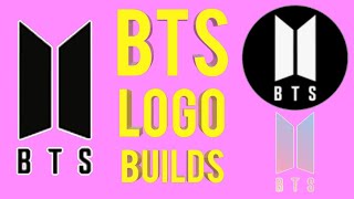 BTS LOGO BUILDS IN MINECRAFT (ft Boy With Luv) ? 방탄소년단 - 작은 것들을 위한 시