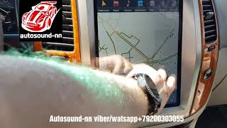 Штатная Магнитола Tesla Toyota Land Cruiser 100 12.1"(4 ядра 2/32)android 7.1