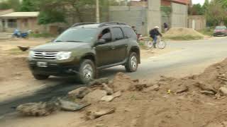 Vecinos del Bº Reconquista piden señalizar una obra