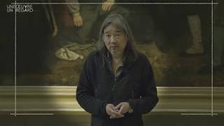 Yan Pei-Ming - "A Burial at Ornans" by Gustave Courbet