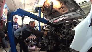 Потекла прокладка поддона Газель Cummins 2.8. Устранение причины.
