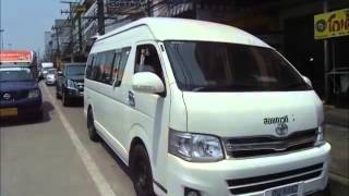 Mini vans from Pattaya to Rayong