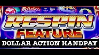 ⭐️HANDPAY AINSWORTH DOLLAR ACTION ⭐️ DRAGON LINK AUTUMN MOON ⭐️SLOT MACHINE MOHEGAN SUN