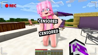 ¿¡LA HERMANA DE WHITEZUNDER APARECE EN BIKINI!?| MINECRAFT TROLL