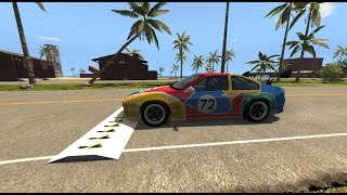 Spike Strip Testing 3 - Crash Sounds - BeamNG.Drive Crashes Compilation