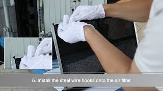 Huawei OSN 9800 M24_Cleaning and Replacing the Air Filter of the Subrack