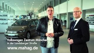 VW Golf Sportsvan - Volkswagen Zentrum München in der Landsberger Straße