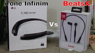 BeatsX vs LG Tone Infinim 910 HBS